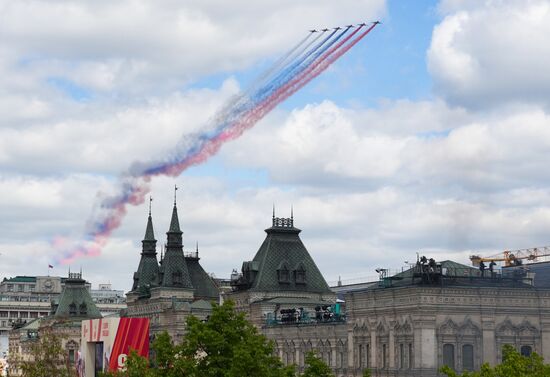 Military parade marking 80th anniversary of Victory in Great Patriotic War in Moscow