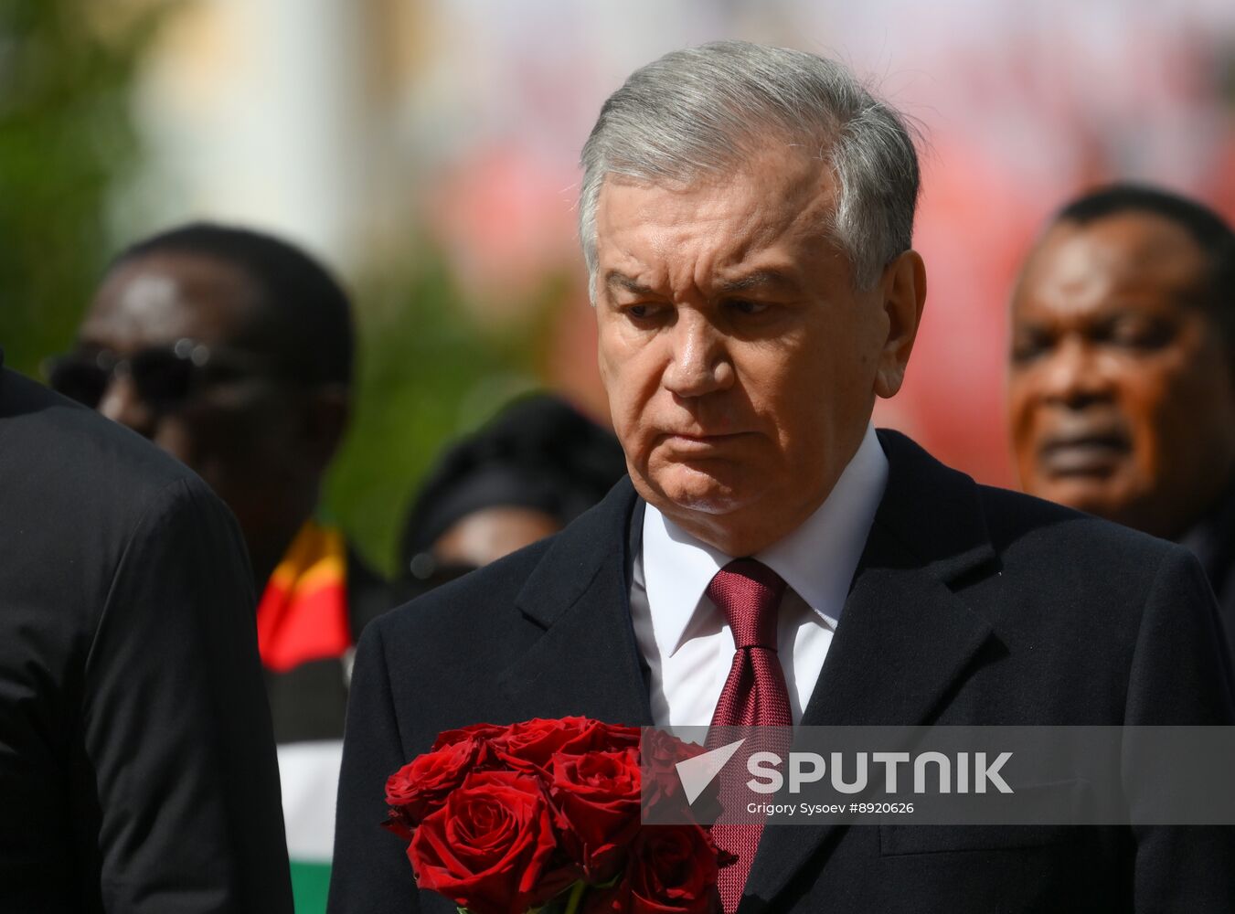 Wreath-laying ceremony at the Tomb of the Unknown Soldier
