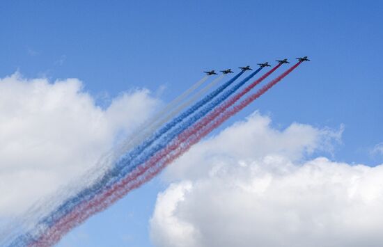 Military parade marking 80th anniversary of Victory in Great Patriotic War in Moscow