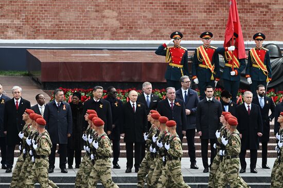 Wreath-laying ceremony at the Tomb of the Unknown Soldier