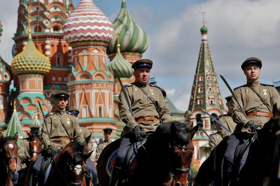 Military parade marking 80th anniversary of Victory in Great Patriotic War in Moscow