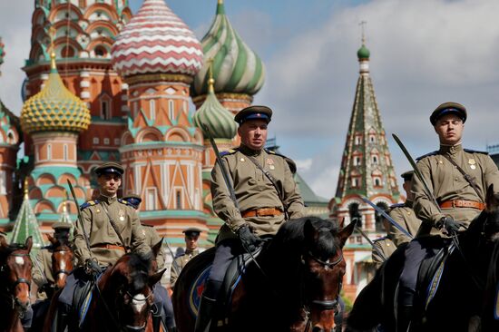 Military parade marking 80th anniversary of Victory in Great Patriotic War in Moscow