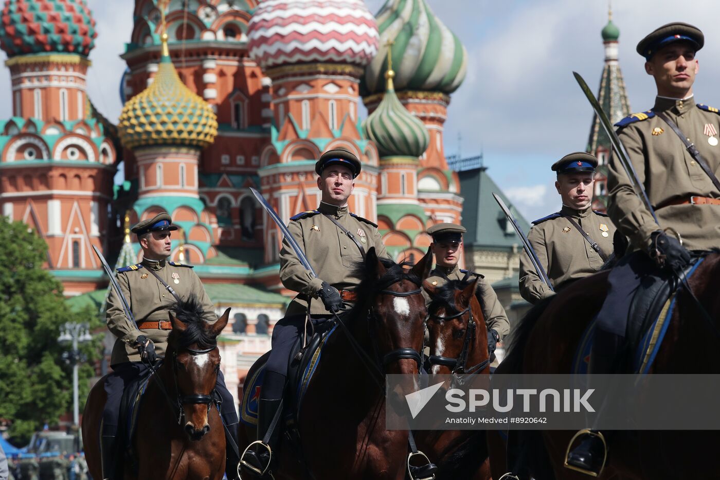 Military parade marking 80th anniversary of Victory in Great Patriotic War in Moscow
