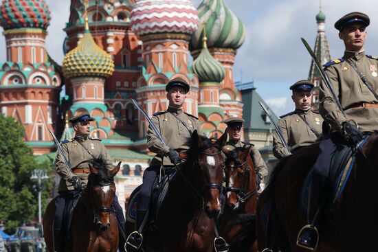 Military parade marking 80th anniversary of Victory in Great Patriotic War in Moscow