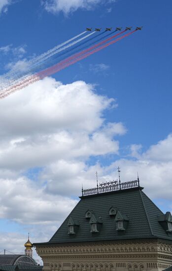 Military parade marking 80th anniversary of Victory in Great Patriotic War in Moscow