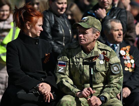 Military parade marking 80th anniversary of Victory in Great Patriotic War in Hero City Smolensk