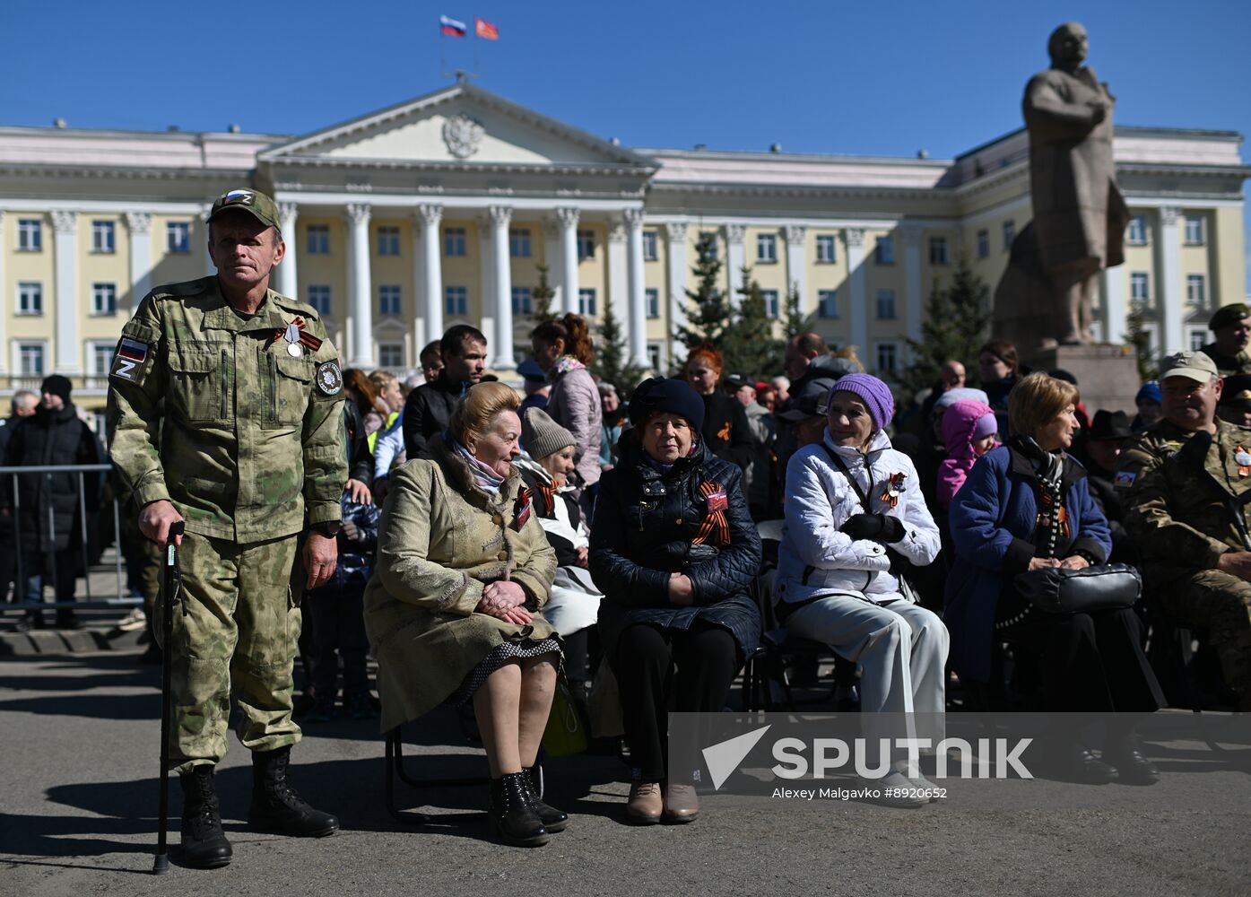 Military parade marking 80th anniversary of Victory in Great Patriotic War in Hero City Smolensk