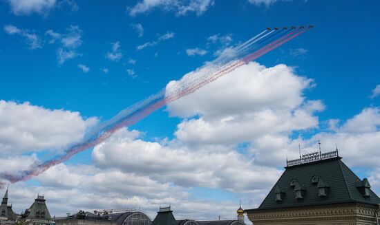 Military parade marking 80th anniversary of Victory in Great Patriotic War in Moscow