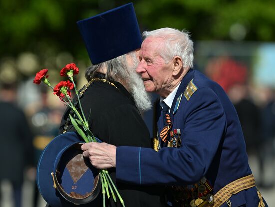 Military parade marking 80th anniversary of Victory in Great Patriotic War in Hero City Smolensk