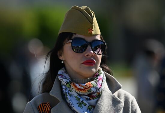 Military parade marking 80th anniversary of Victory in Great Patriotic War in Hero City Smolensk