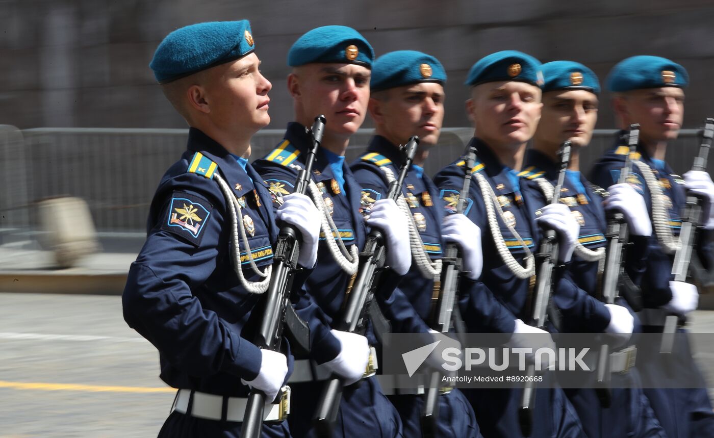 Military parade marking 80th anniversary of Victory in Great Patriotic War in Moscow