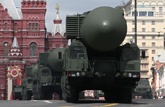 Military parade marking 80th anniversary of Victory in Great Patriotic War in Moscow