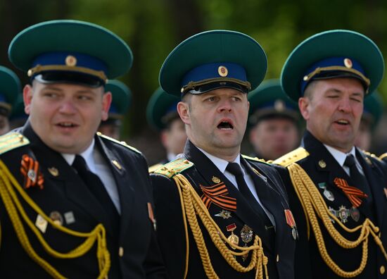 Military parade marking 80th anniversary of Victory in Great Patriotic War in Hero City Smolensk