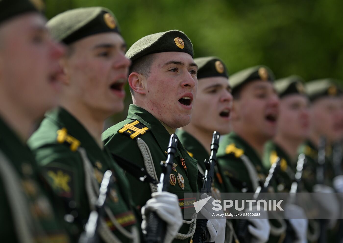 Military parade marking 80th anniversary of Victory in Great Patriotic War in Hero City Smolensk