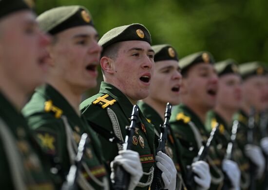 Military parade marking 80th anniversary of Victory in Great Patriotic War in Hero City Smolensk
