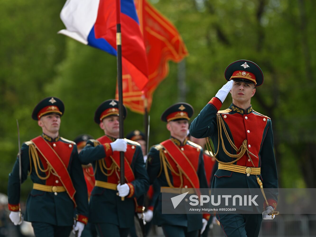 Military parade marking 80th anniversary of Victory in Great Patriotic War in Hero City Smolensk