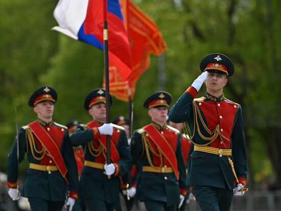 Military parade marking 80th anniversary of Victory in Great Patriotic War in Hero City Smolensk