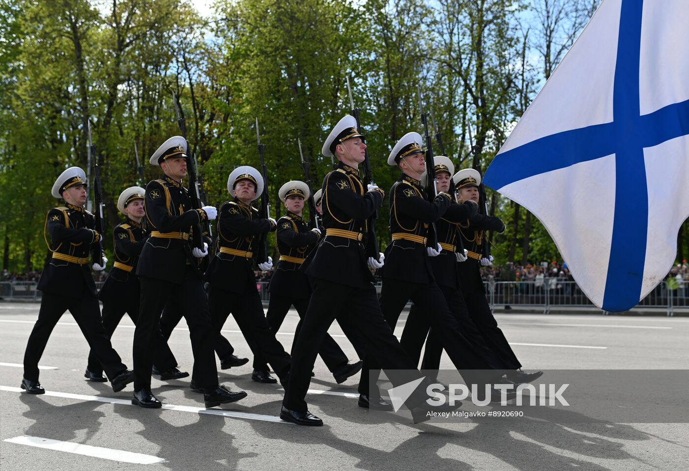 Military parade marking 80th anniversary of Victory in Great Patriotic War in Hero City Smolensk