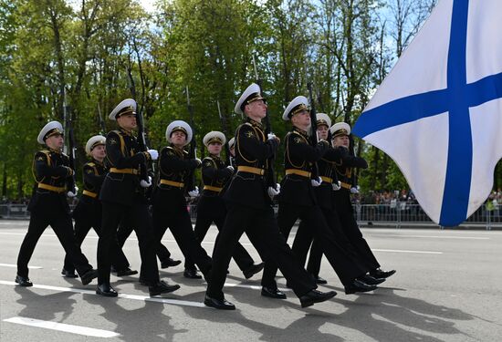Military parade marking 80th anniversary of Victory in Great Patriotic War in Hero City Smolensk