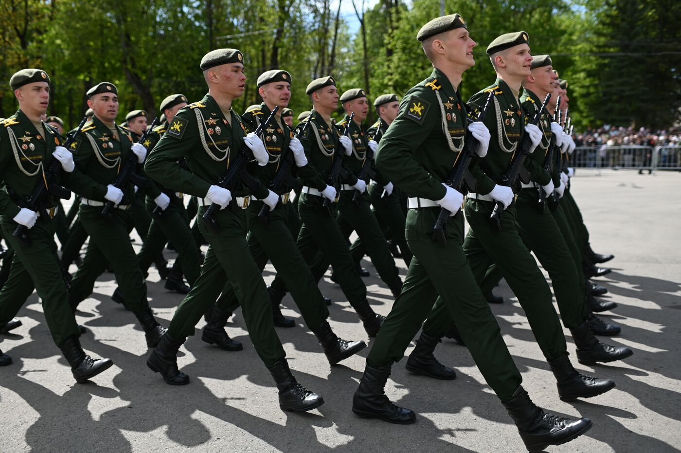 Military parade marking 80th anniversary of Victory in Great Patriotic War in Hero City Smolensk