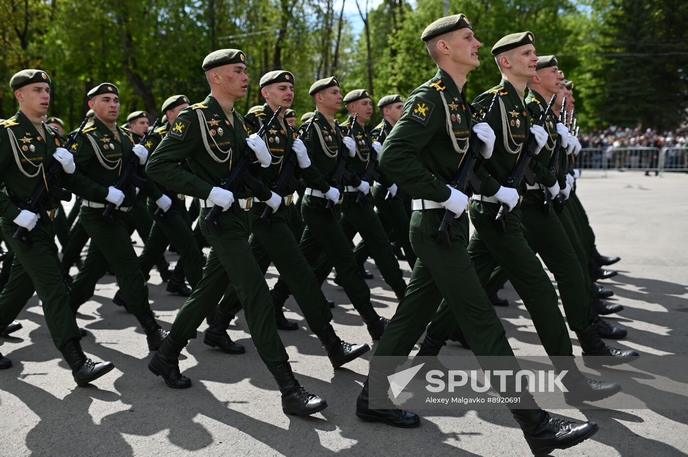 Military parade marking 80th anniversary of Victory in Great Patriotic War in Hero City Smolensk