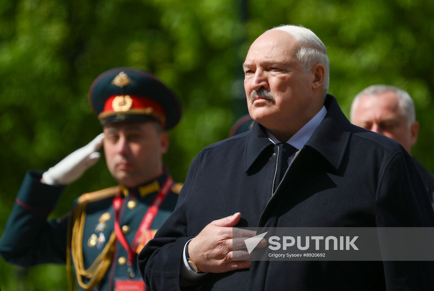 Wreath-laying ceremony at the Tomb of the Unknown Soldier