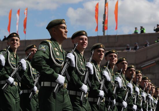 Military parade marking 80th anniversary of Victory in Great Patriotic War in Moscow