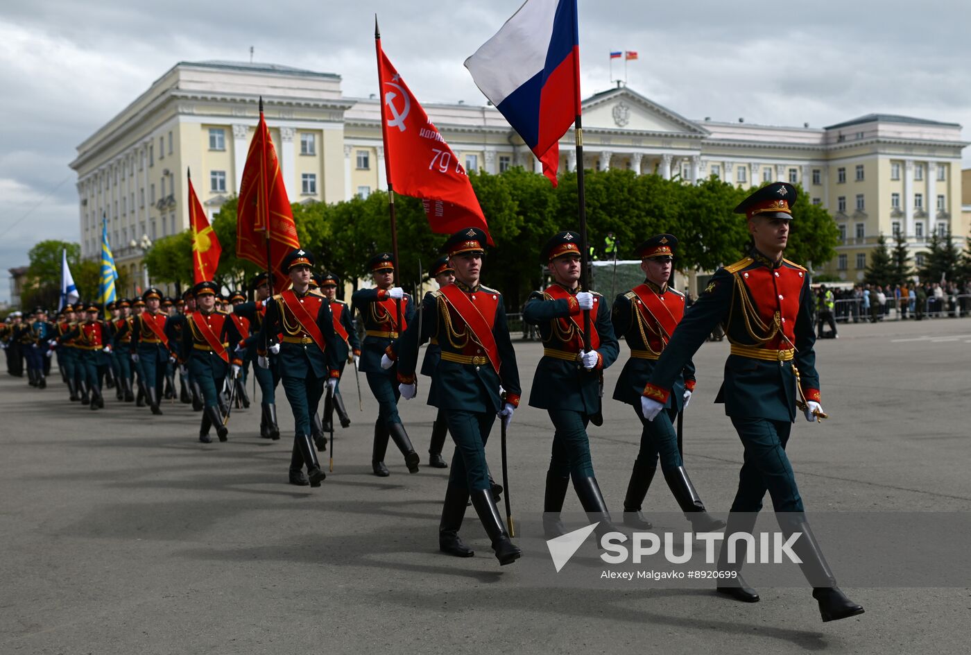 Military parade marking 80th anniversary of Victory in Great Patriotic War in Hero City Smolensk