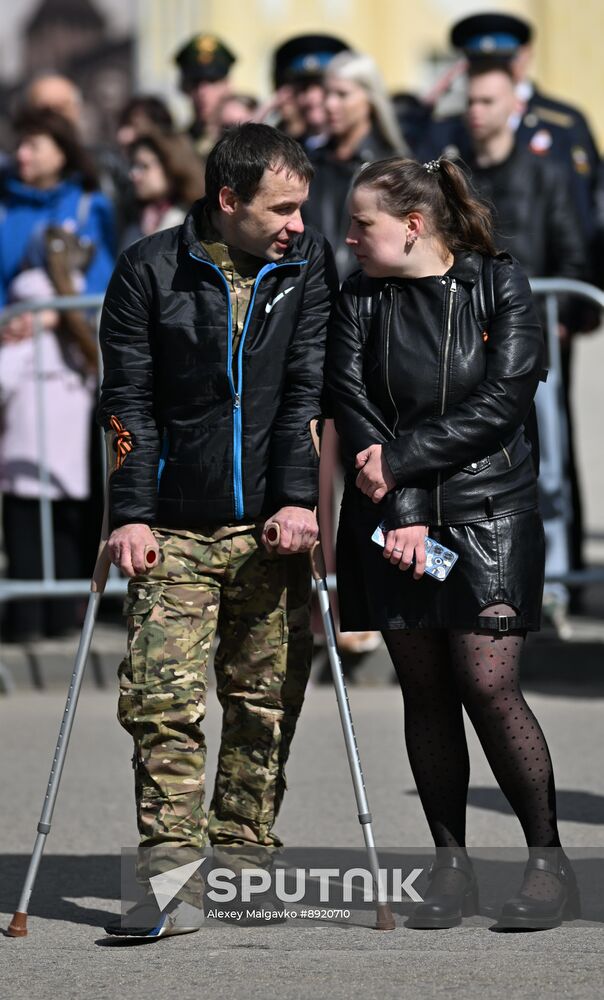 Military parade marking 80th anniversary of Victory in Great Patriotic War in Hero City Smolensk