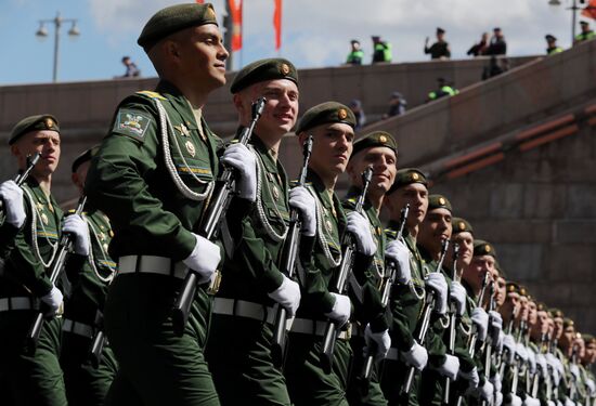 Military parade marking 80th anniversary of Victory in Great Patriotic War in Moscow