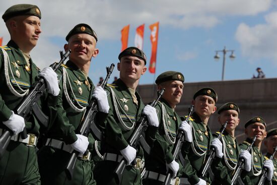 Military parade marking 80th anniversary of Victory in Great Patriotic War in Moscow