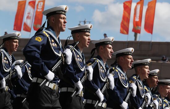 Military parade marking 80th anniversary of Victory in Great Patriotic War in Moscow