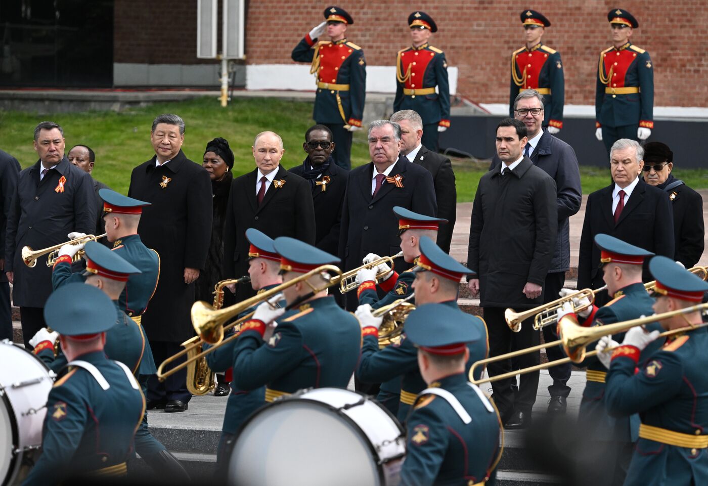 Wreath-laying ceremony at the Tomb of the Unknown Soldier