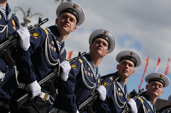 Military parade marking 80th anniversary of Victory in Great Patriotic War in Moscow