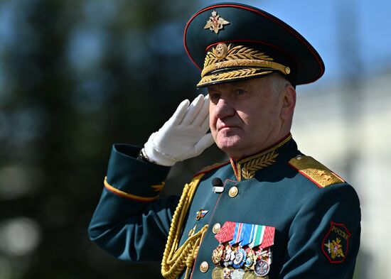 Military parade marking 80th anniversary of Victory in Great Patriotic War in Hero City Smolensk