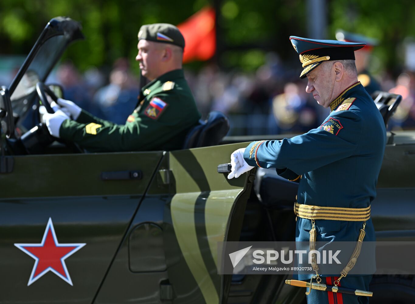 Military parade marking 80th anniversary of Victory in Great Patriotic War in Hero City Smolensk