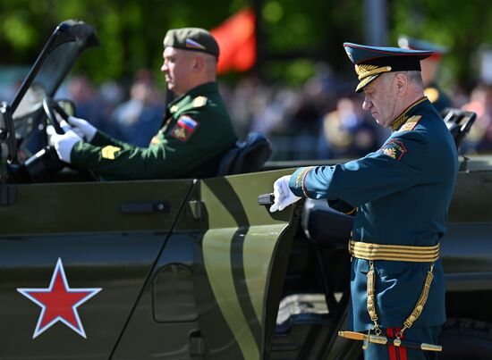 Military parade marking 80th anniversary of Victory in Great Patriotic War in Hero City Smolensk