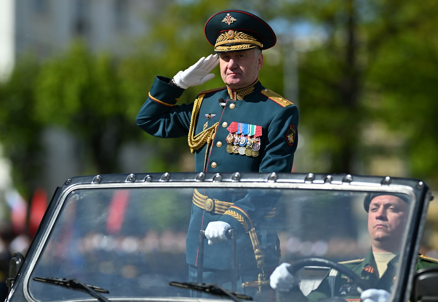 Military parade marking 80th anniversary of Victory in Great Patriotic War in Hero City Smolensk