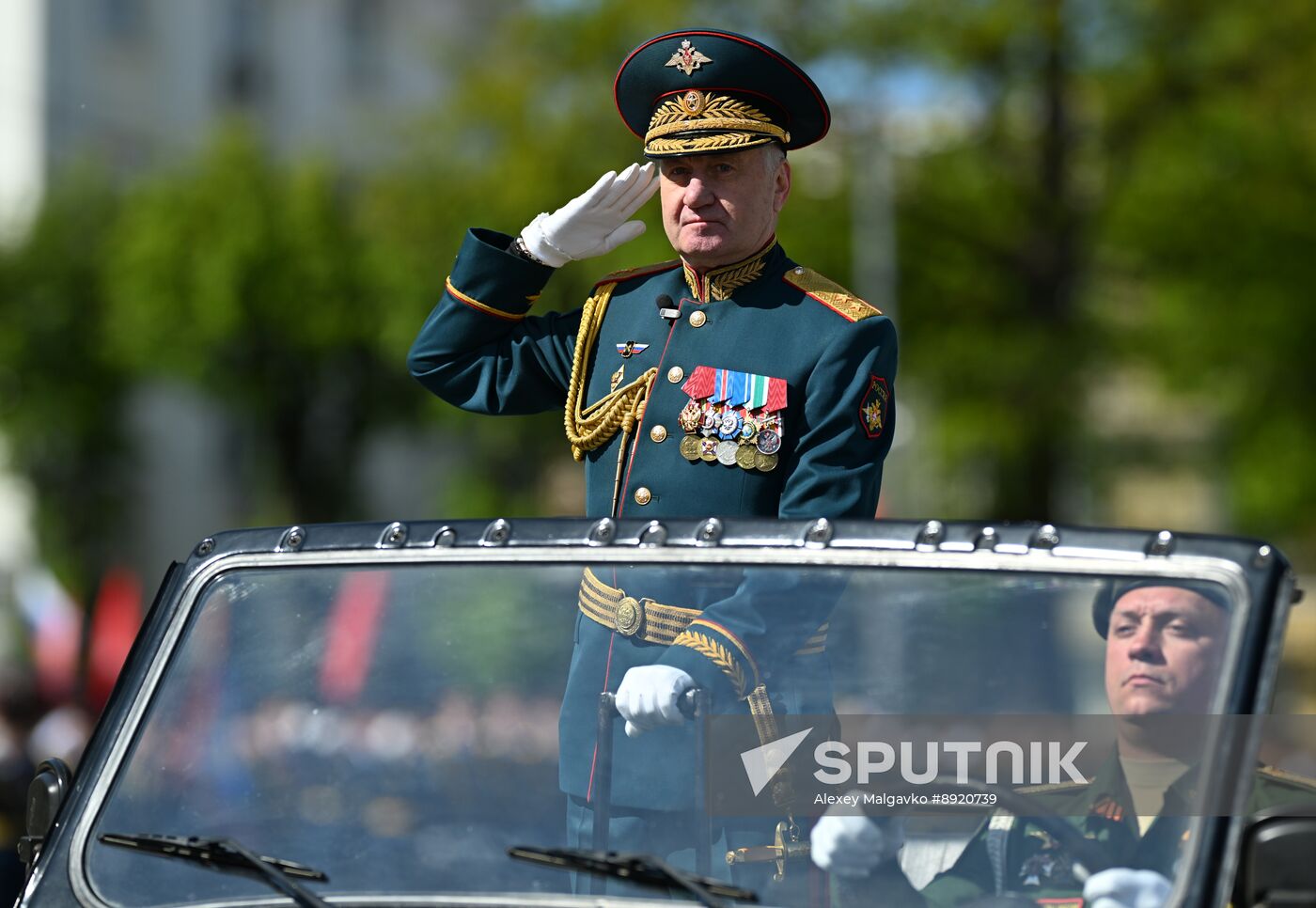 Military parade marking 80th anniversary of Victory in Great Patriotic War in Hero City Smolensk