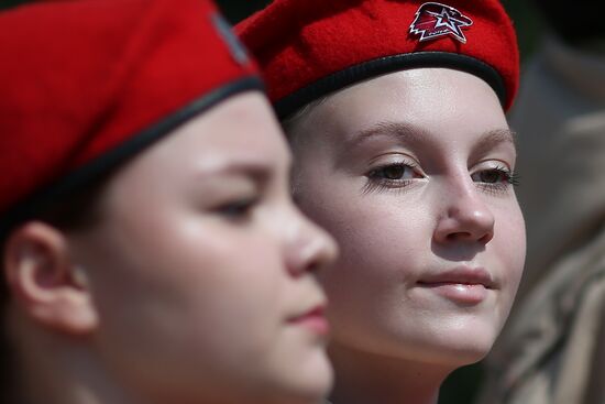 Military parade marking 80th anniversary of Victory in Great Patriotic War in Hero City Novorossiysk
