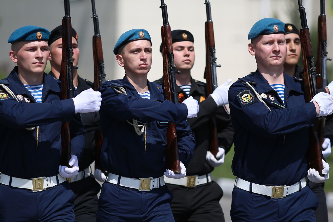 Military parade marking 80th anniversary of Victory in Great Patriotic War in Hero City Novorossiysk
