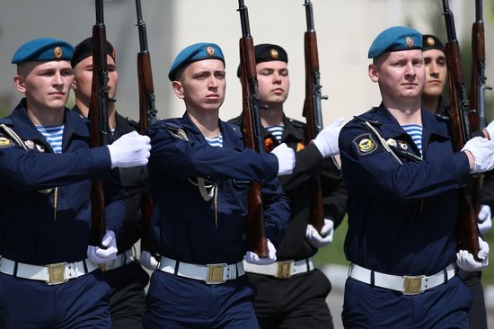Military parade marking 80th anniversary of Victory in Great Patriotic War in Hero City Novorossiysk