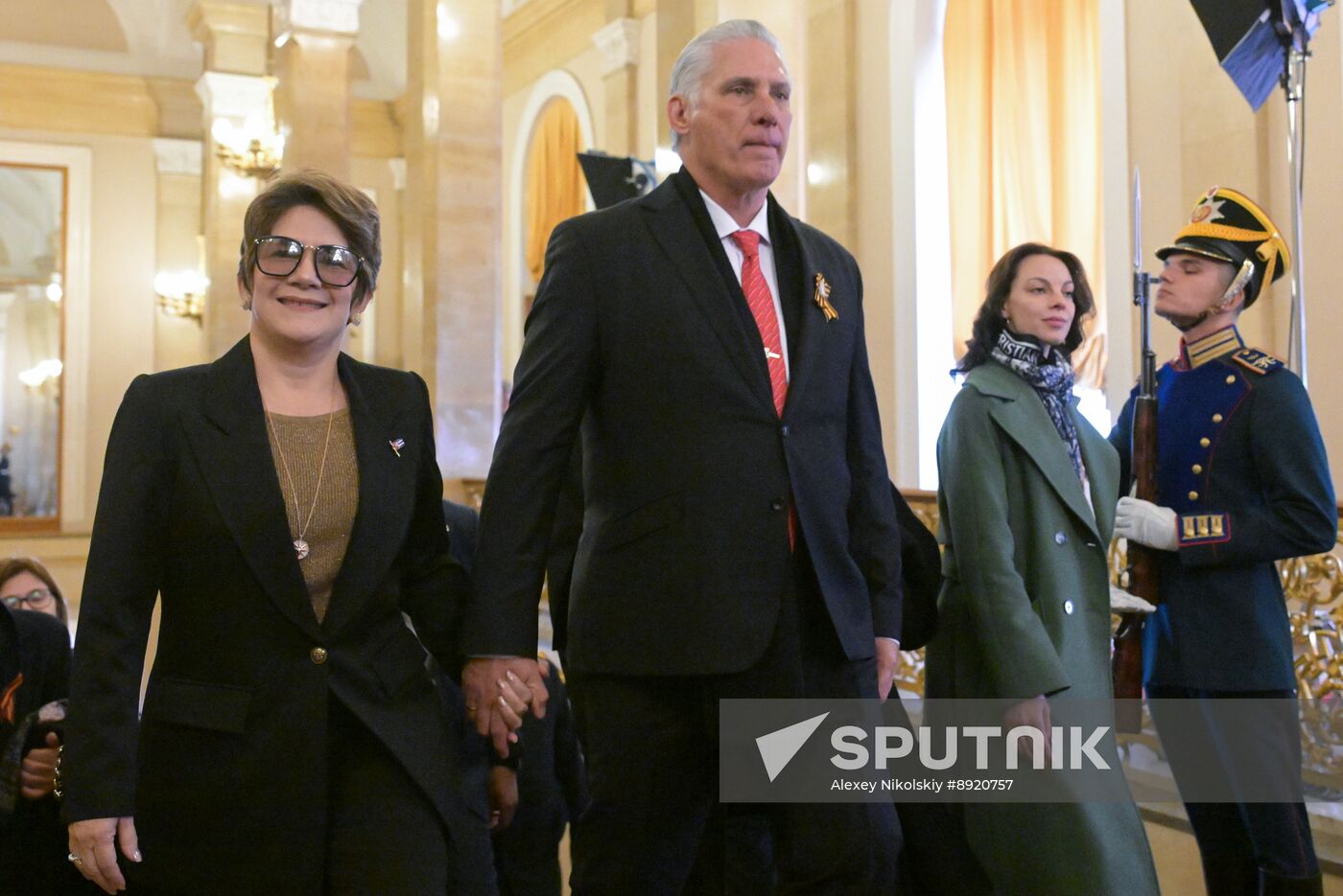 President of Russia's reception for foreign leaders invited to attend celebrations of 80th anniversary of Victory