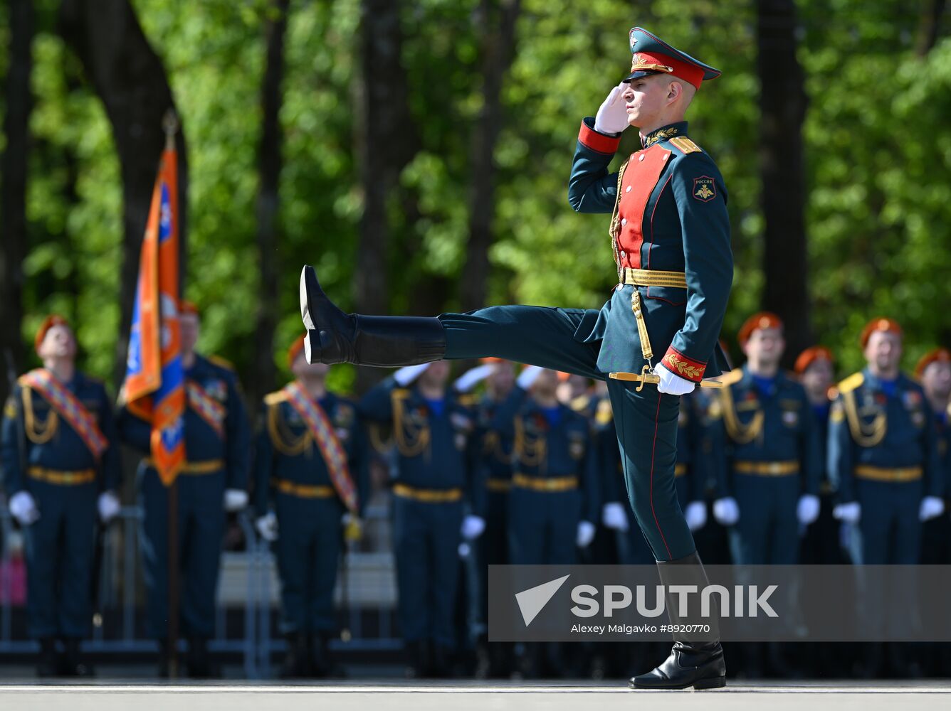 Military parade marking 80th anniversary of Victory in Great Patriotic War in Hero City Smolensk