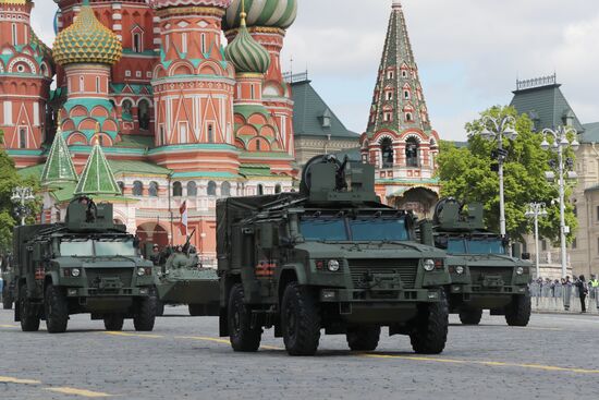Military parade marking 80th anniversary of Victory in Great Patriotic War in Moscow