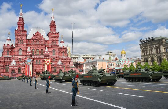 Military parade marking 80th anniversary of Victory in Great Patriotic War in Moscow
