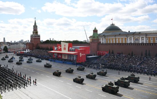 Military parade marking 80th anniversary of Victory in Great Patriotic War in Moscow