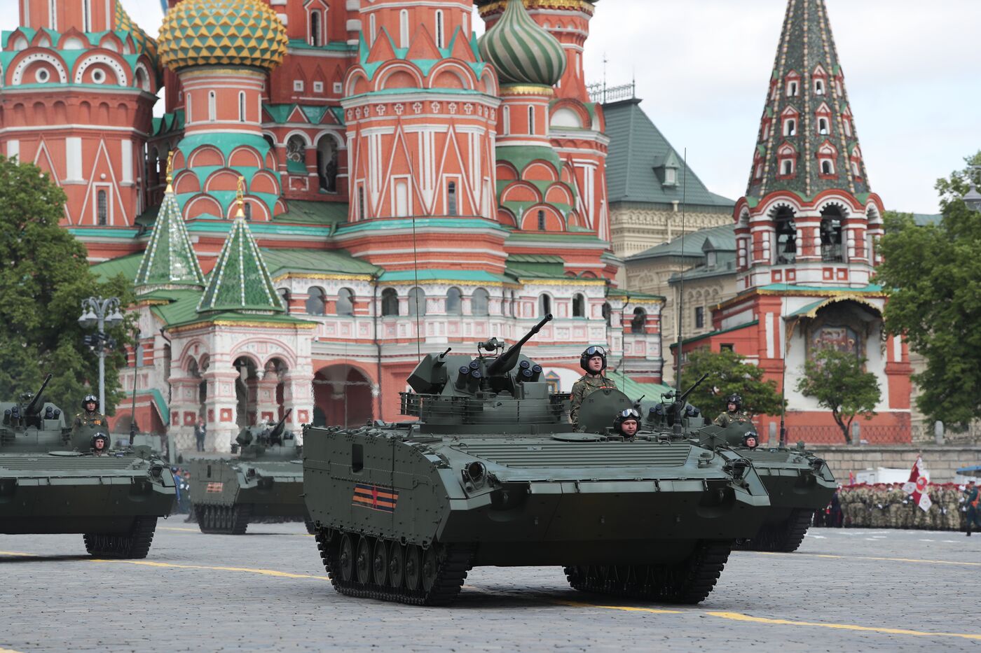 Military parade marking 80th anniversary of Victory in Great Patriotic War in Moscow