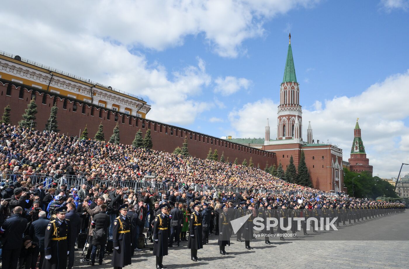 Military parade marking 80th anniversary of Victory in Great Patriotic War in Moscow