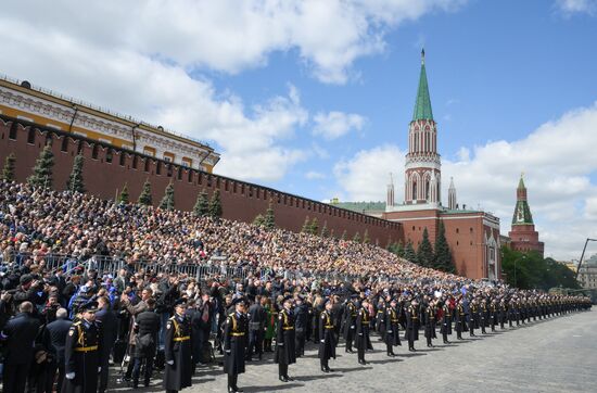 Military parade marking 80th anniversary of Victory in Great Patriotic War in Moscow